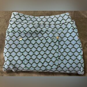 Susan Graver French Knit Capris with Grommet Details - EUC